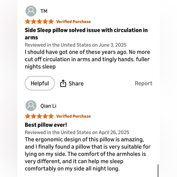 Side Sleeper Pillow - Like New! - Picture 9 of 9